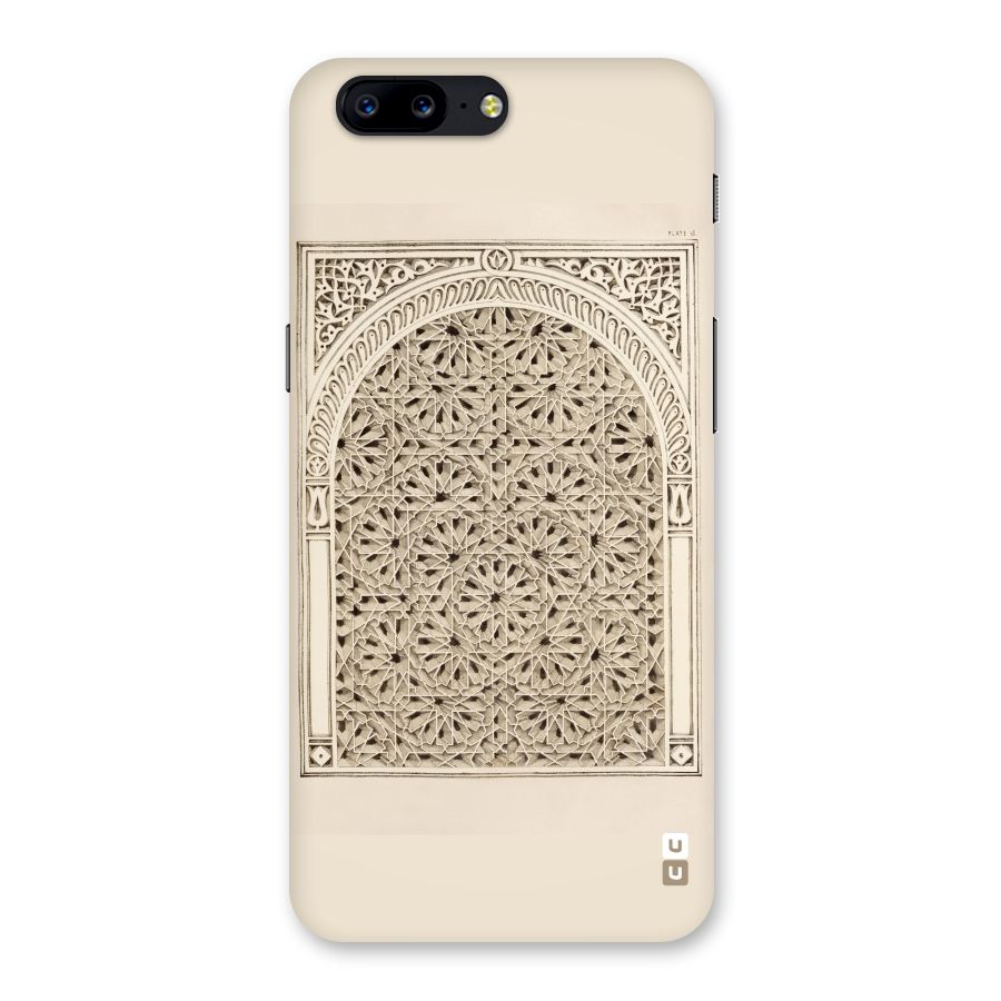 Window Ornaments Back Case for OnePlus 5