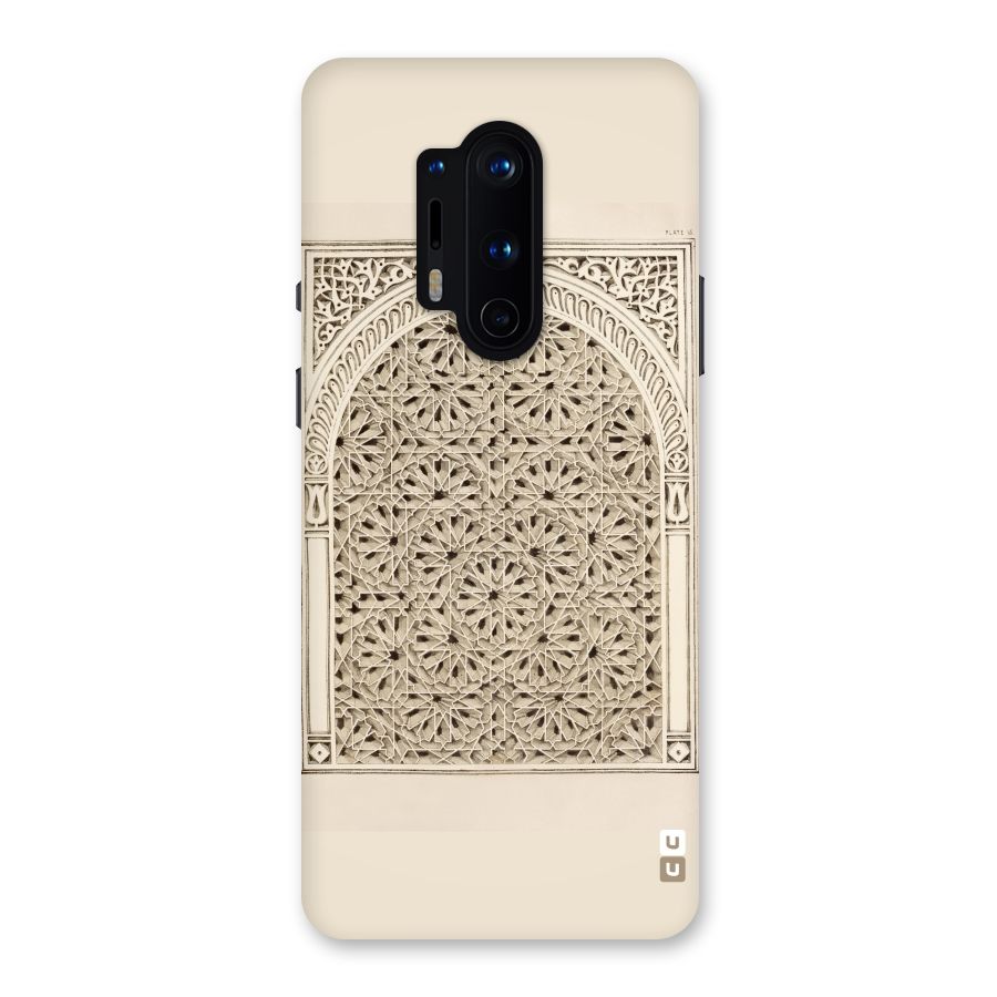 Window Ornaments Back Case for OnePlus 8 Pro