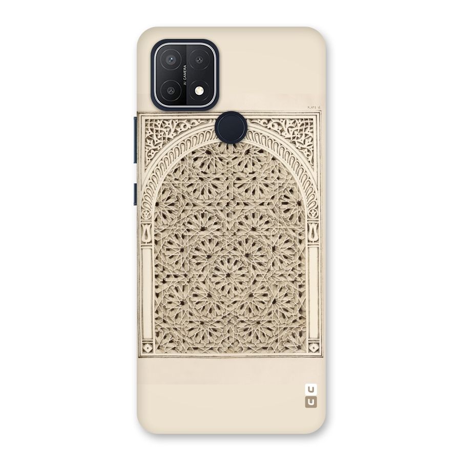 Window Ornaments Back Case for Oppo A15s