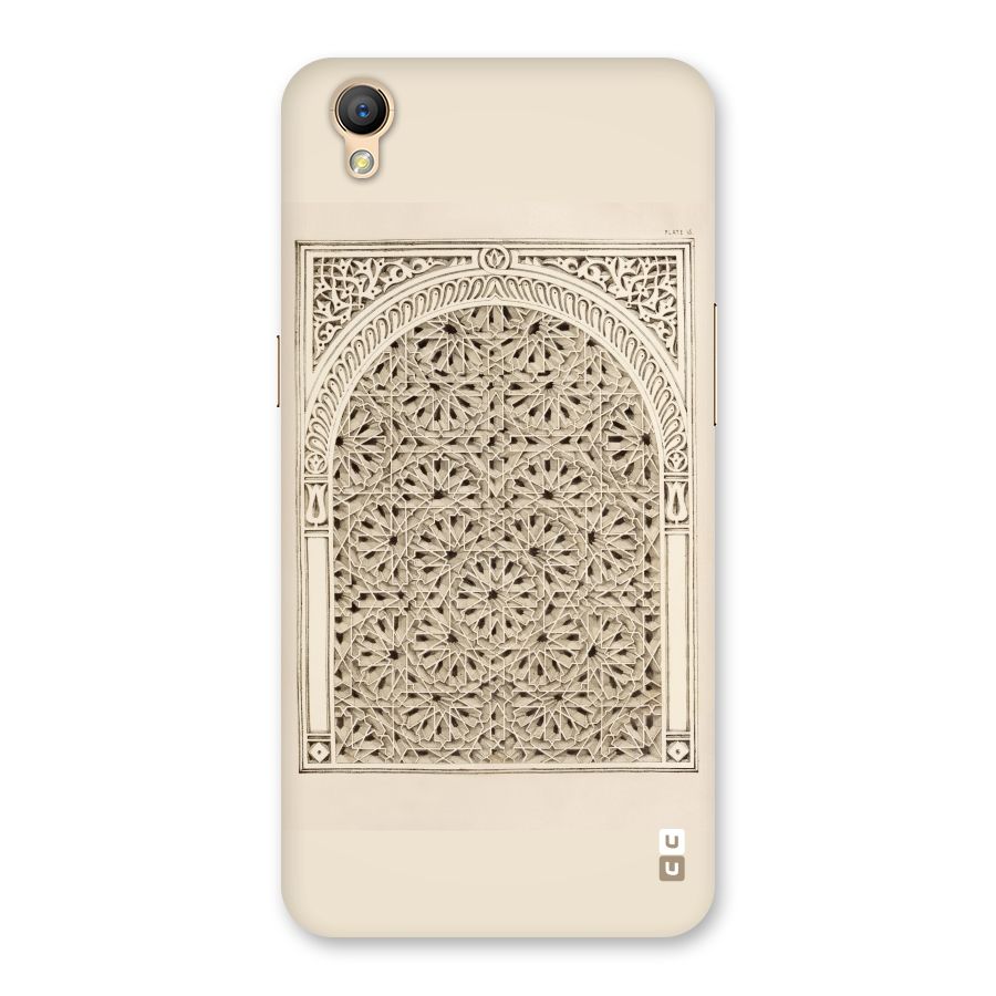 Window Ornaments Back Case for Oppo A37
