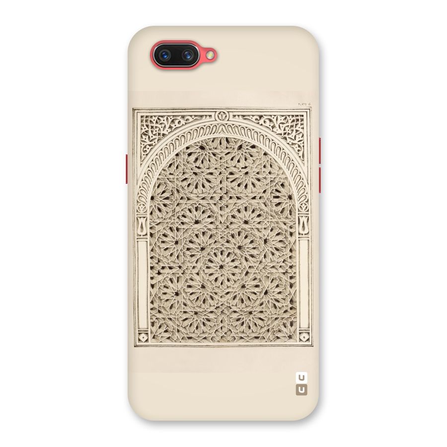 Window Ornaments Back Case for Oppo A3s