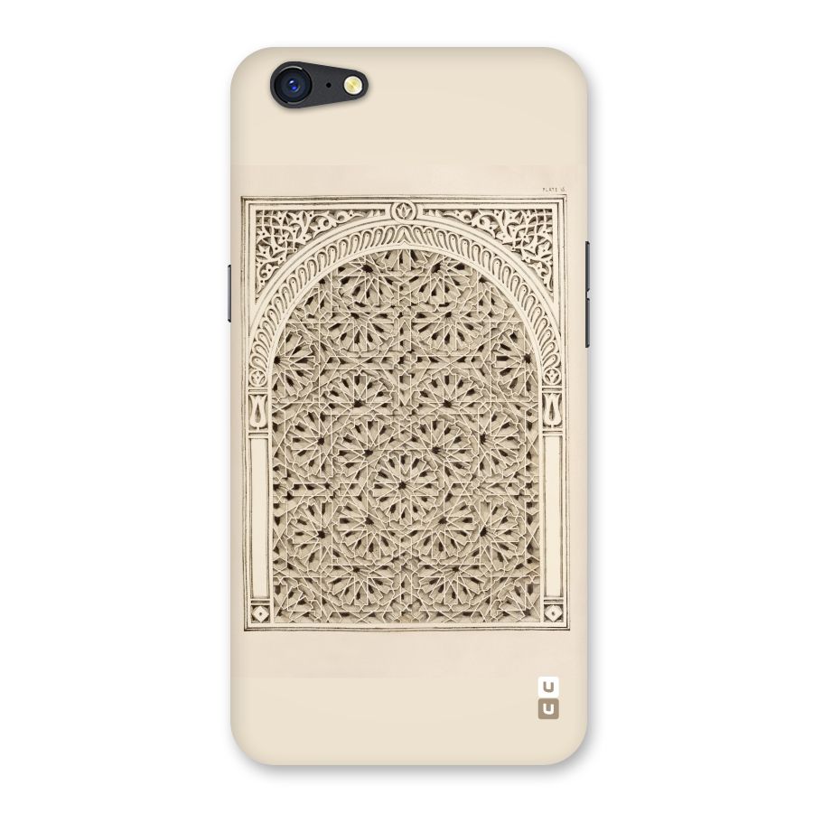 Window Ornaments Back Case for Oppo A71