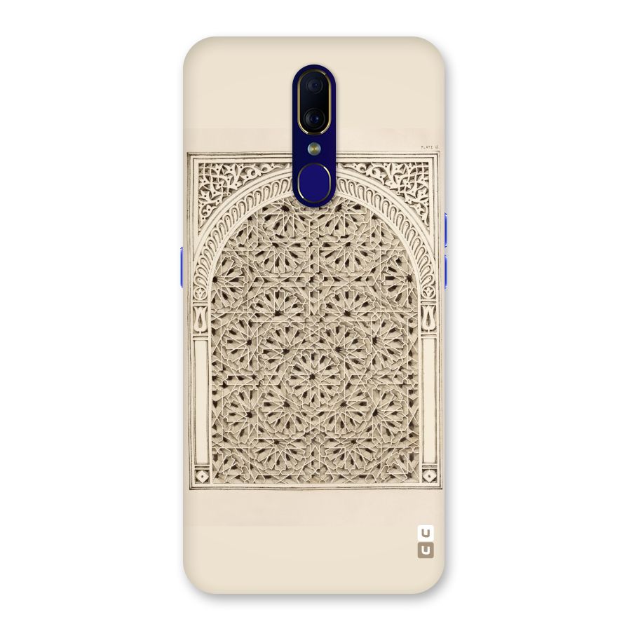 Window Ornaments Back Case for Oppo F11