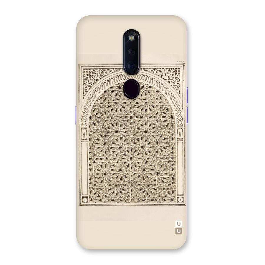 Window Ornaments Back Case for Oppo F11 Pro