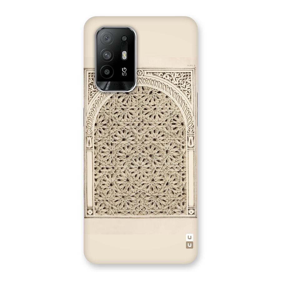 Window Ornaments Back Case for Oppo F19 Pro Plus 5G