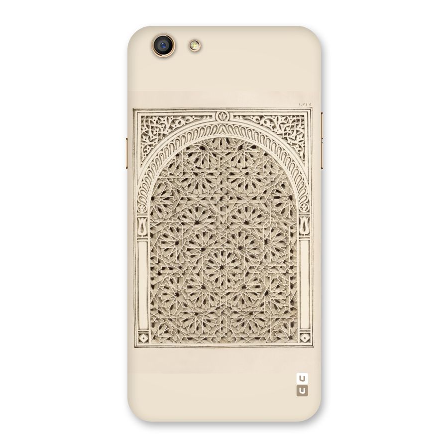 Window Ornaments Back Case for Oppo F3