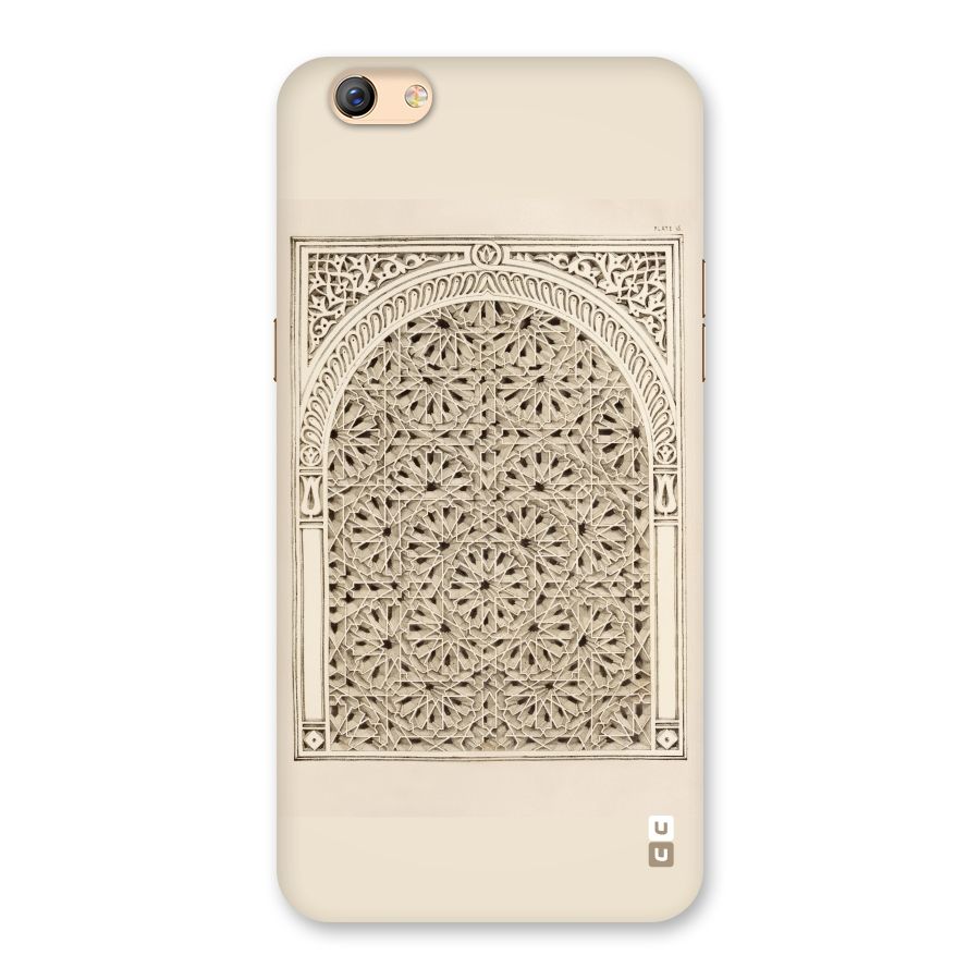 Window Ornaments Back Case for Oppo F3 Plus
