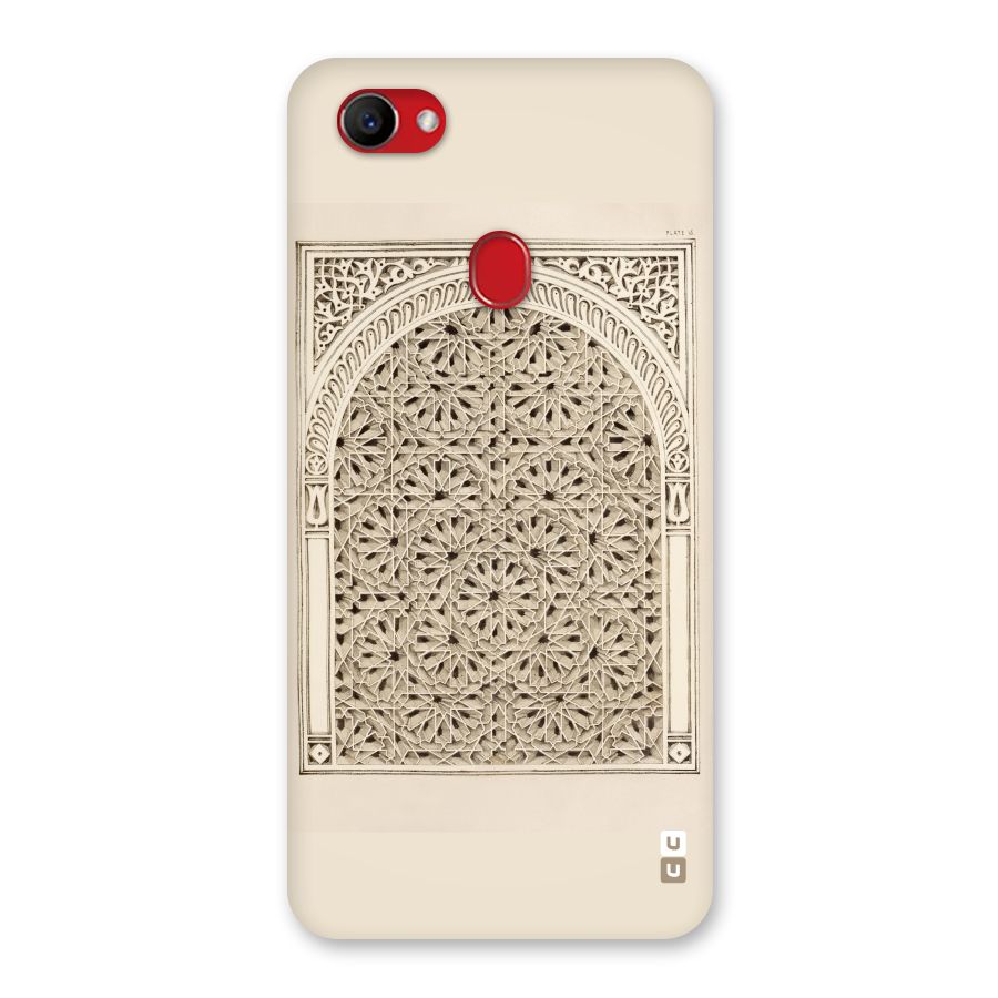 Window Ornaments Back Case for Oppo F7