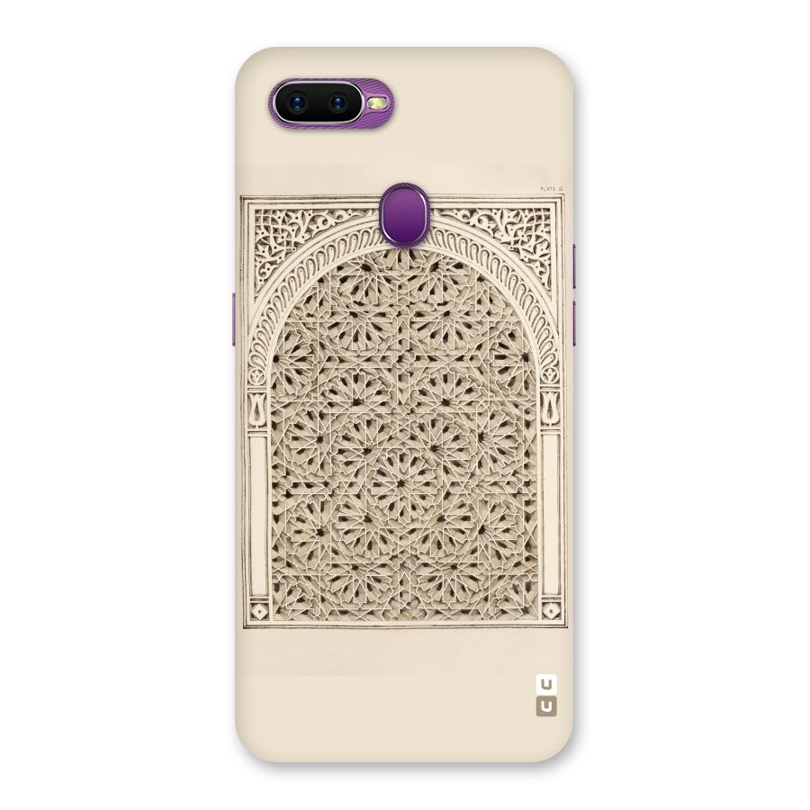 Window Ornaments Back Case for Oppo F9