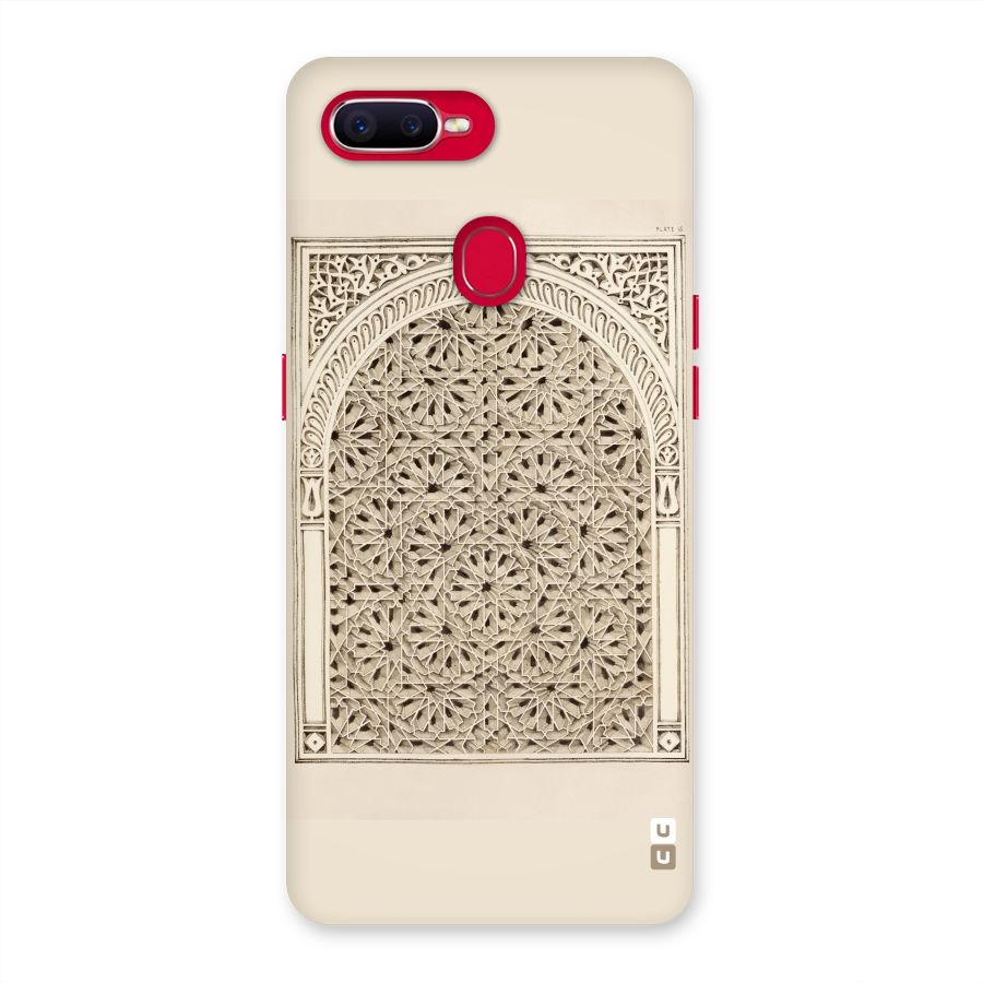 Window Ornaments Back Case for Oppo F9 Pro