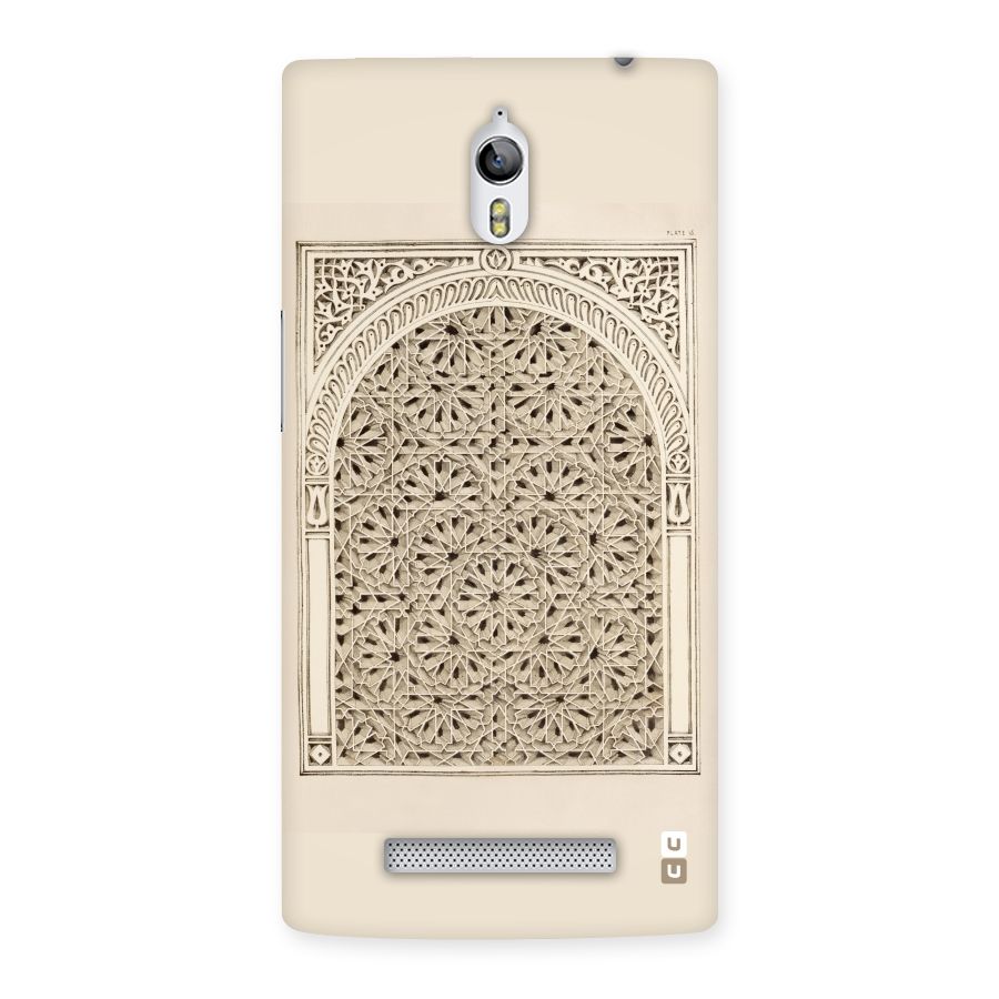 Window Ornaments Back Case for Oppo Find 7