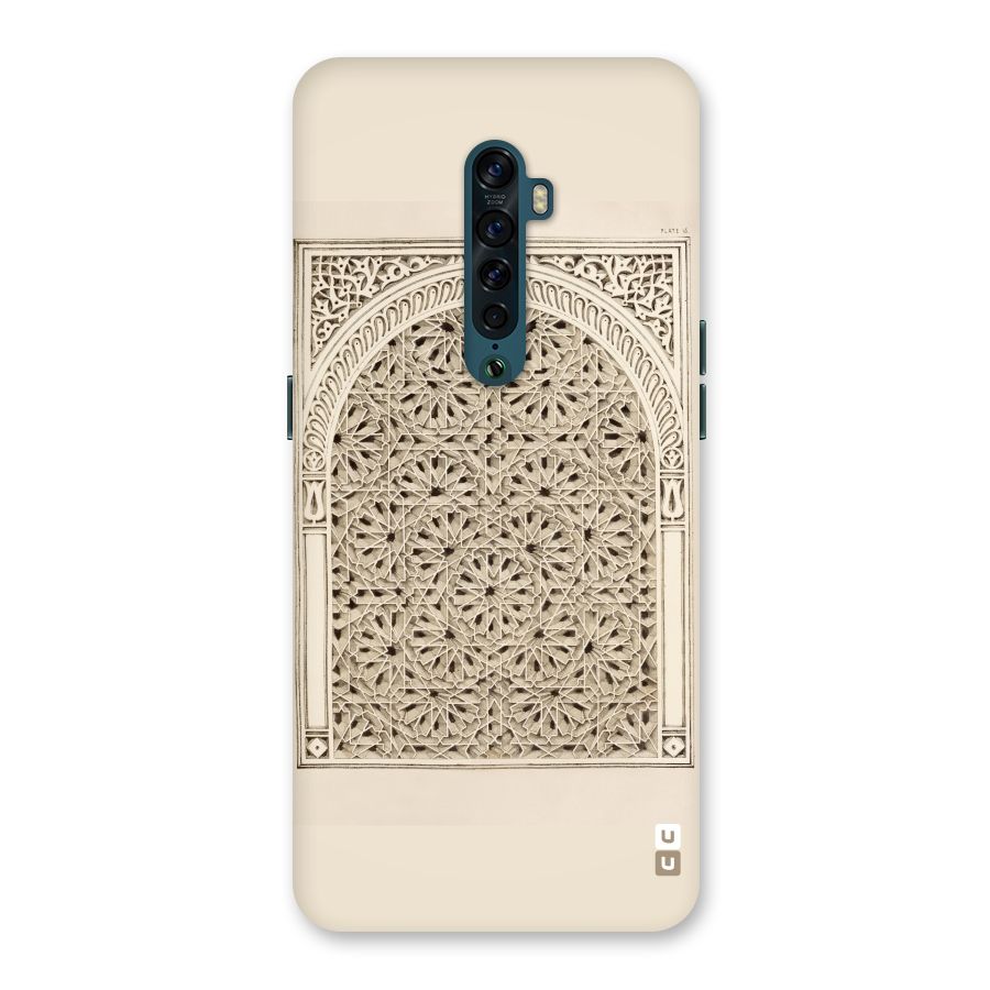 Window Ornaments Back Case for Oppo Reno2