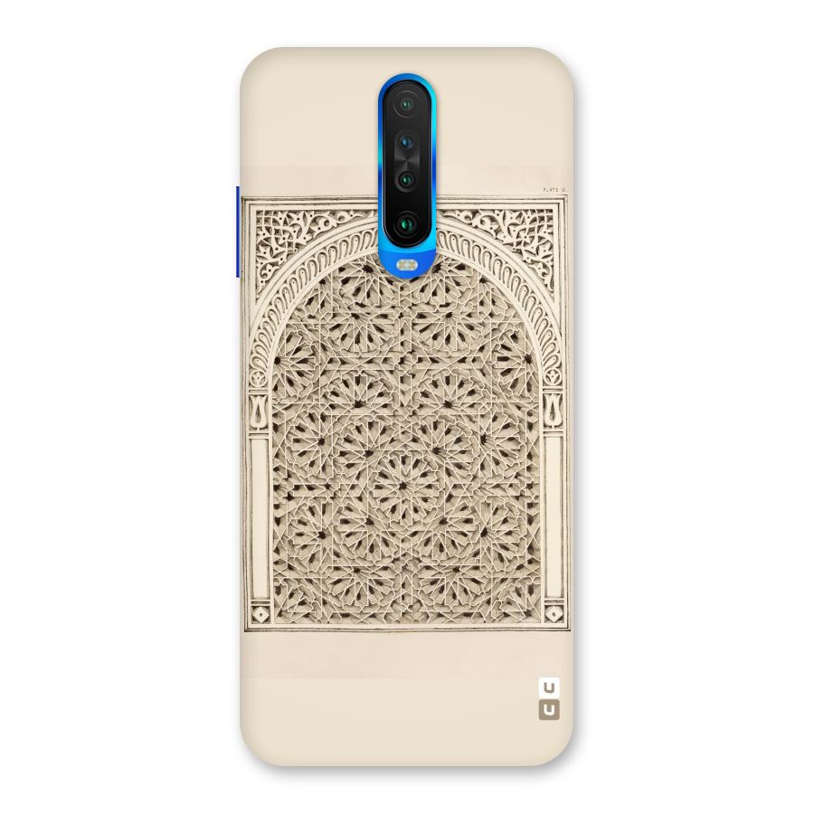 Window Ornaments Back Case for Poco X2