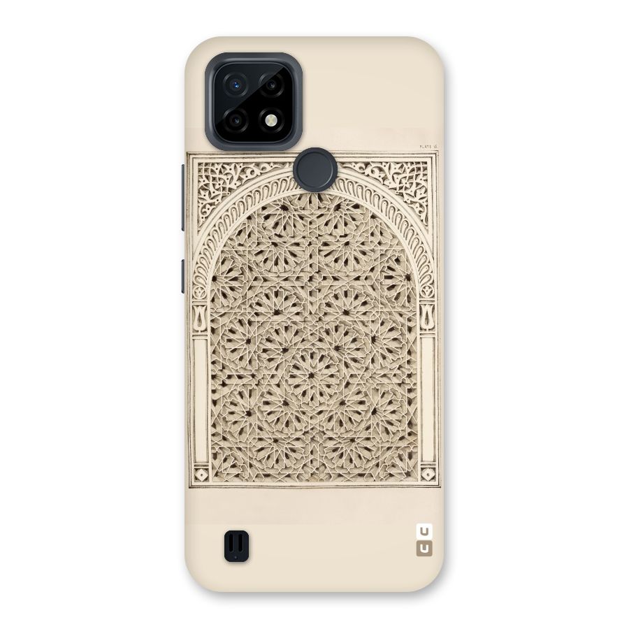 Window Ornaments Back Case for Realme C21