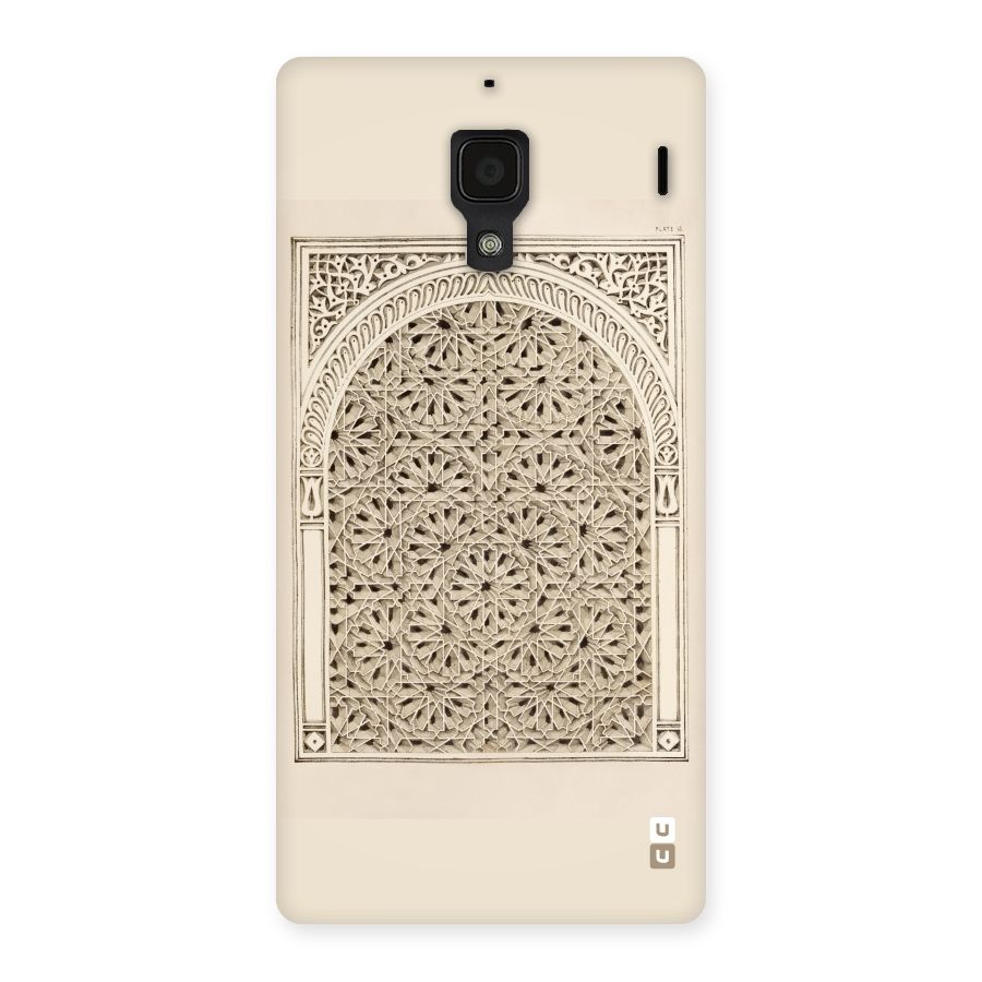 Window Ornaments Back Case for Redmi 1S