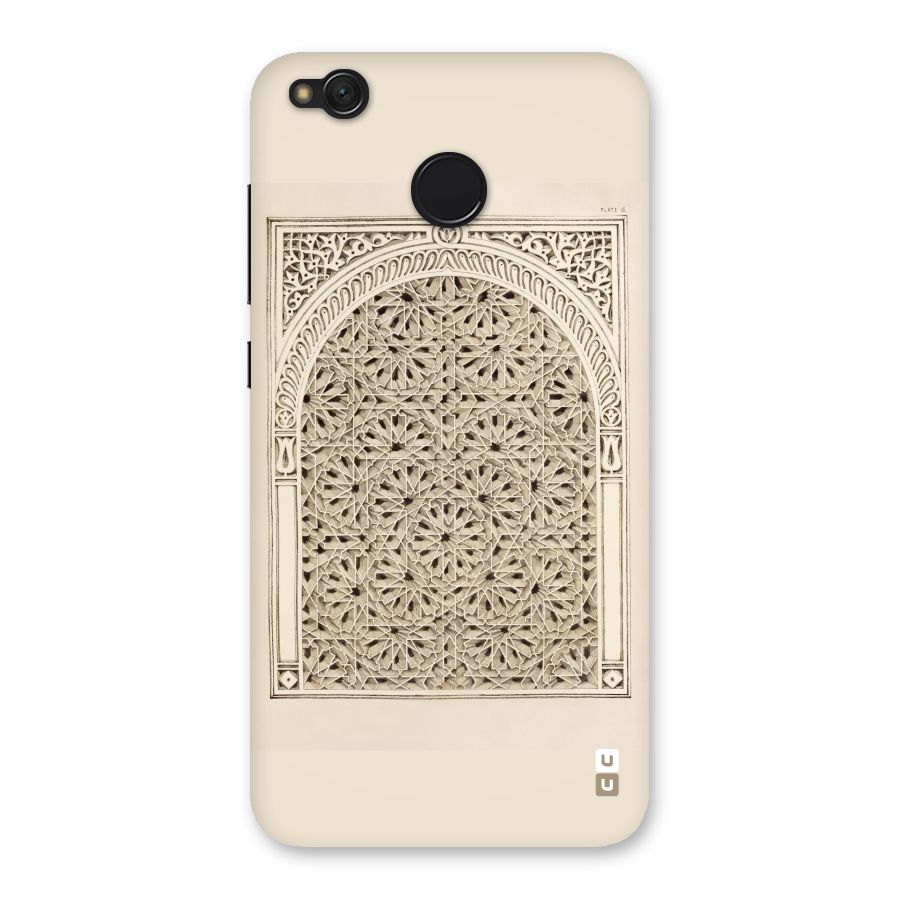 Window Ornaments Back Case for Redmi 4