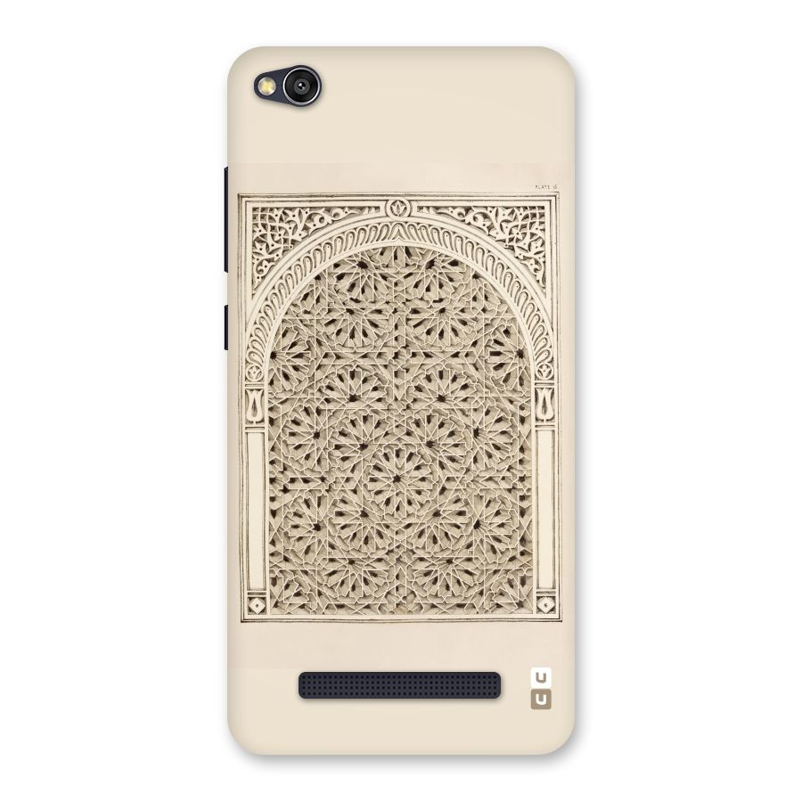Window Ornaments Back Case for Redmi 4A