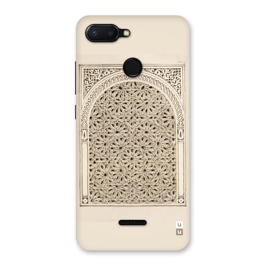 Window Ornaments Back Case for Redmi 6