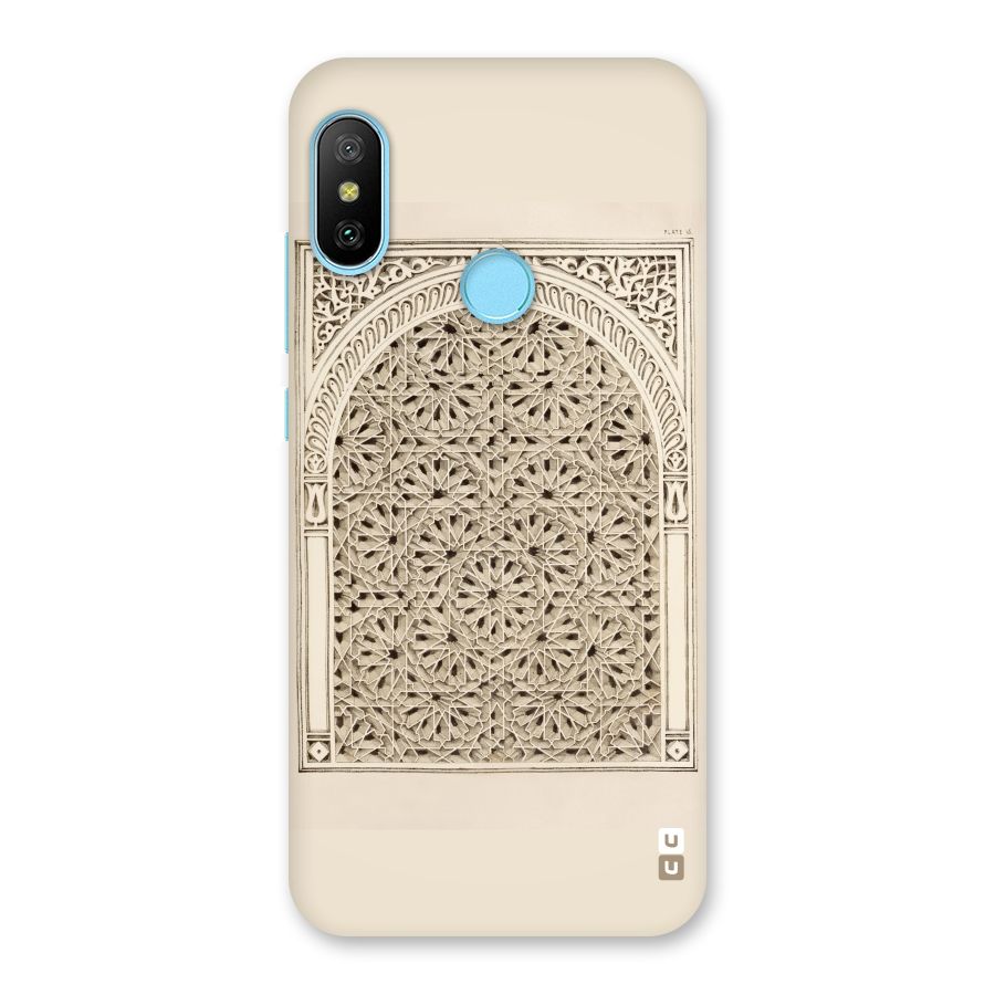 Window Ornaments Back Case for Redmi 6 Pro