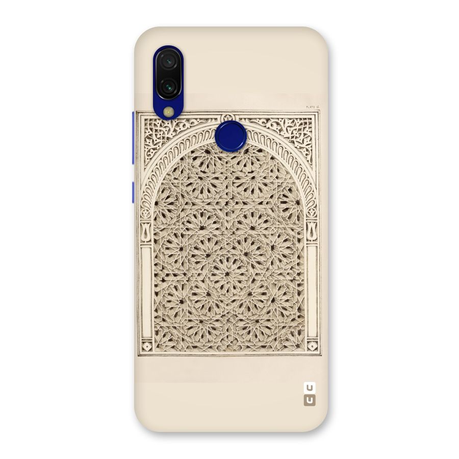 Window Ornaments Back Case for Redmi 7