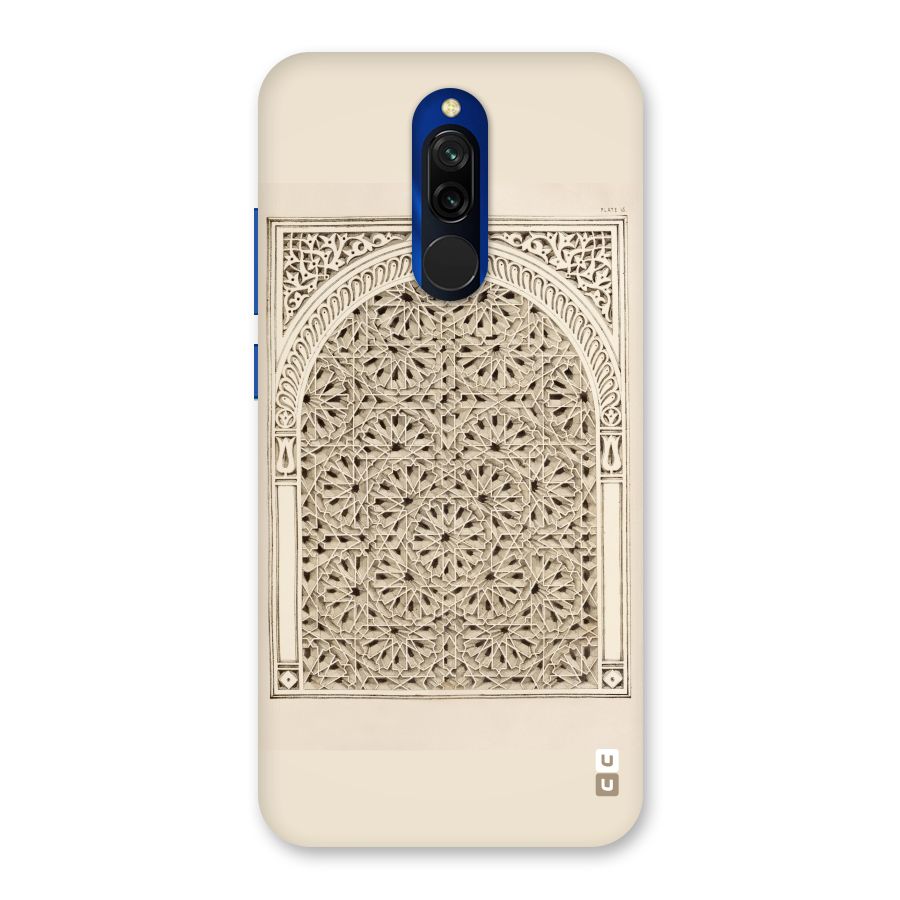 Window Ornaments Back Case for Redmi 8