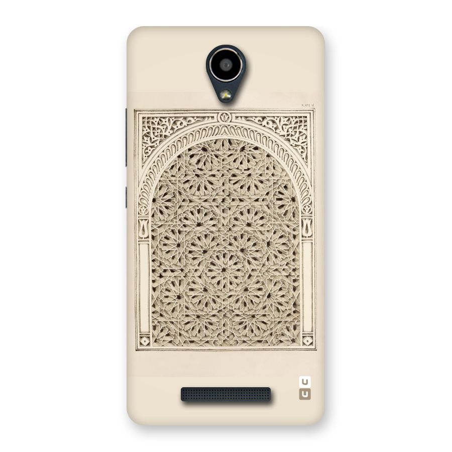 Window Ornaments Back Case for Redmi Note 2
