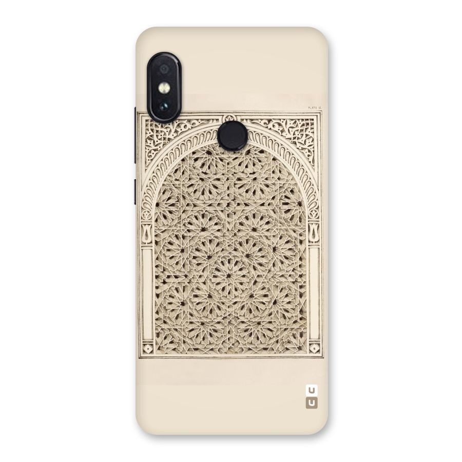 Window Ornaments Back Case for Redmi Note 5 Pro