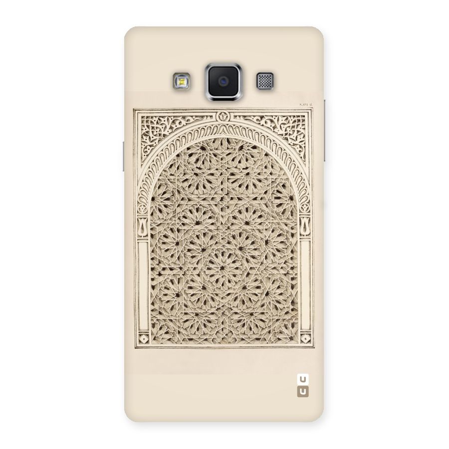 Window Ornaments Back Case for Samsung Galaxy A5
