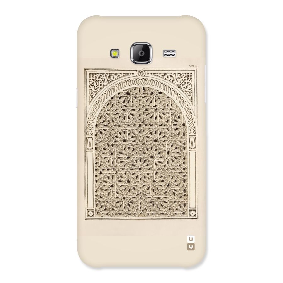 Window Ornaments Back Case for Samsung Galaxy J2 Prime
