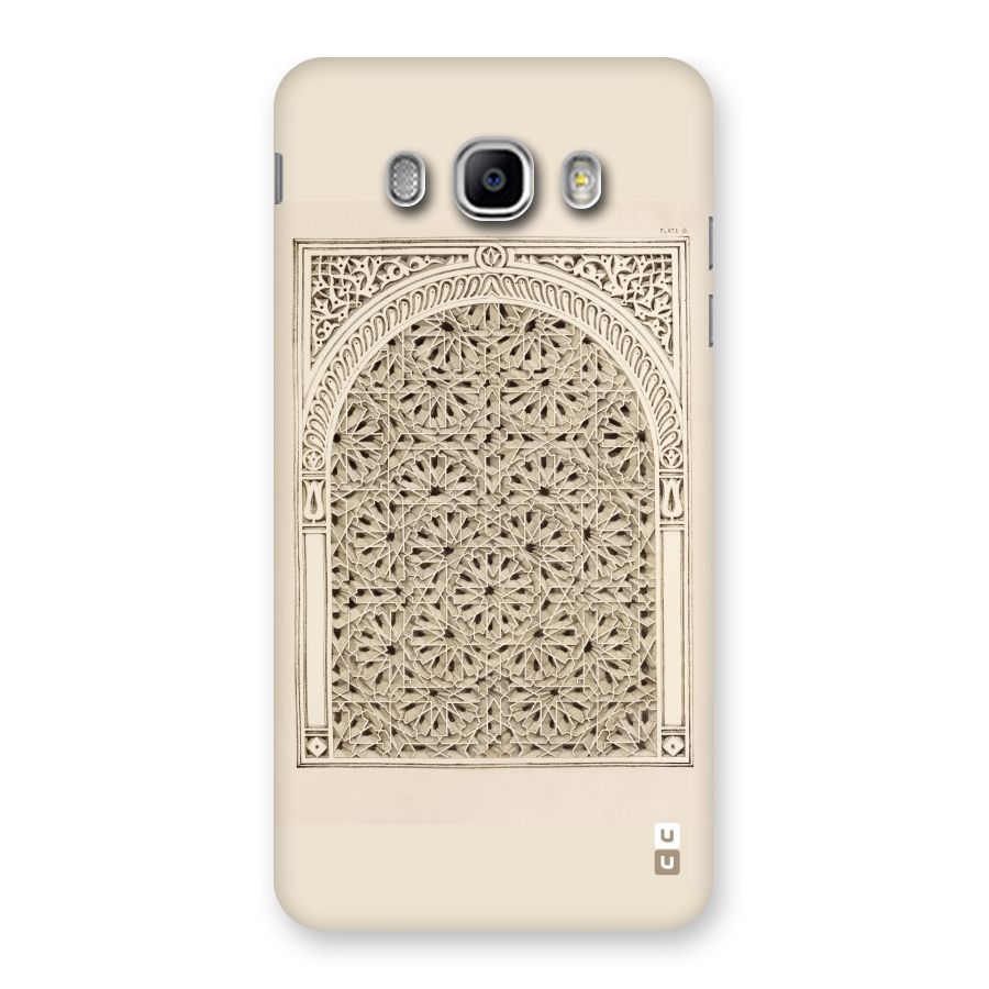 Window Ornaments Back Case for Samsung Galaxy J5 2016