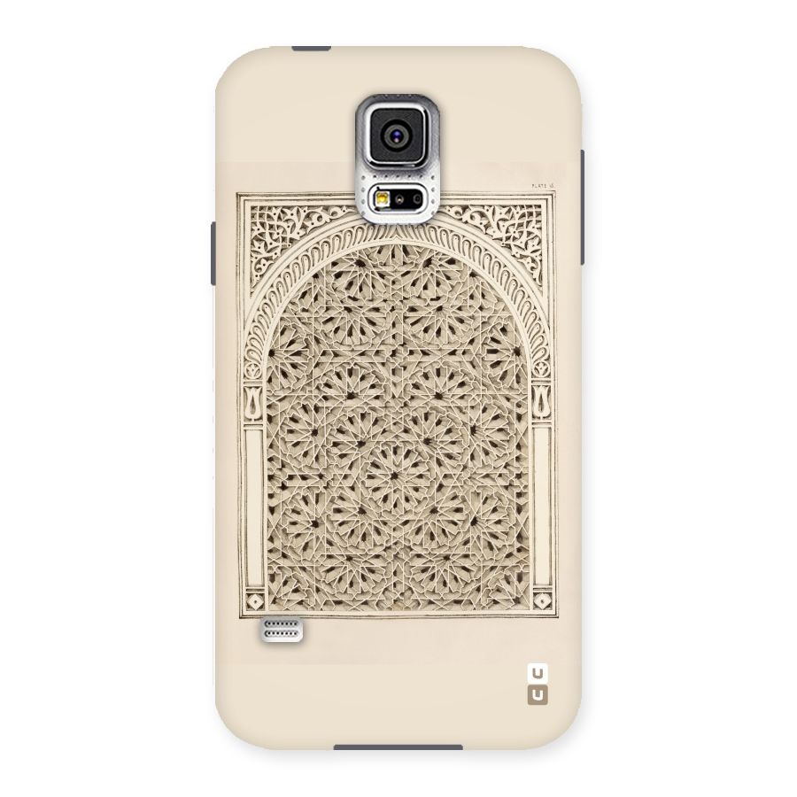 Window Ornaments Back Case for Samsung Galaxy S5