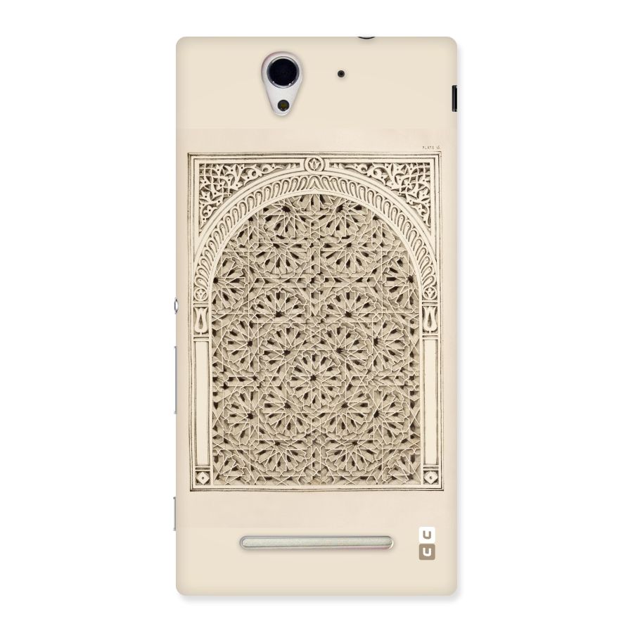 Window Ornaments Back Case for Sony Xperia C3