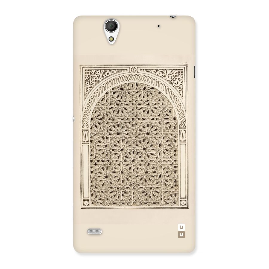 Window Ornaments Back Case for Sony Xperia C4