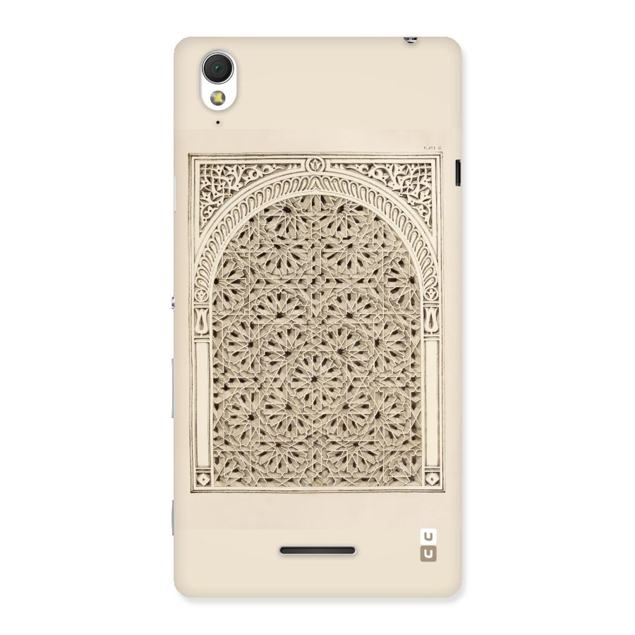 Window Ornaments Back Case for Sony Xperia T3