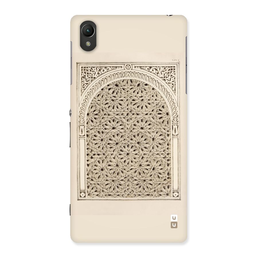 Window Ornaments Back Case for Sony Xperia Z2