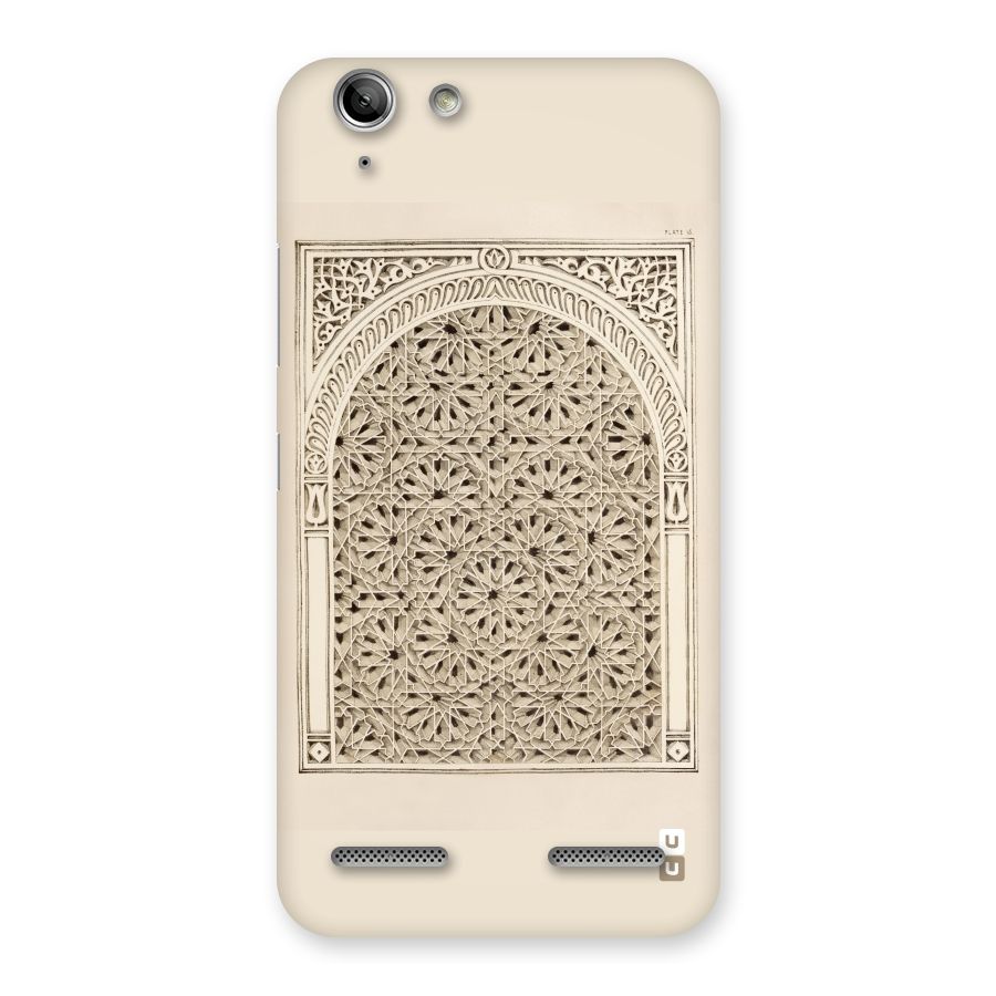 Window Ornaments Back Case for Vibe K5 Plus