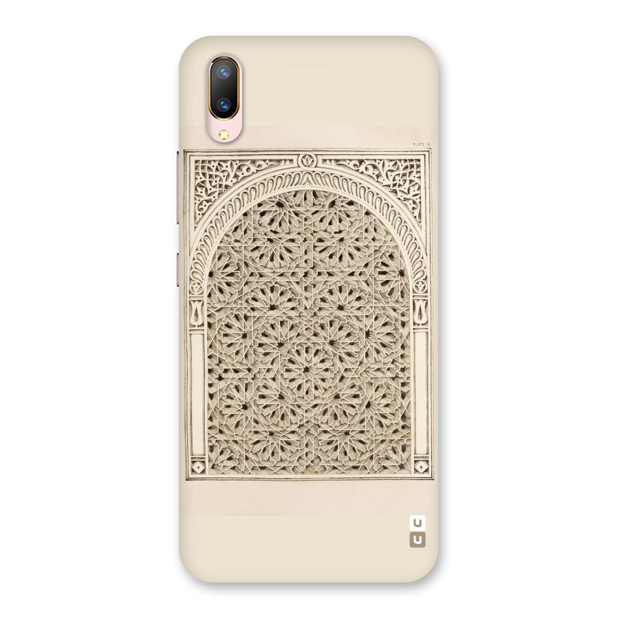 Window Ornaments Back Case for Vivo V11 Pro