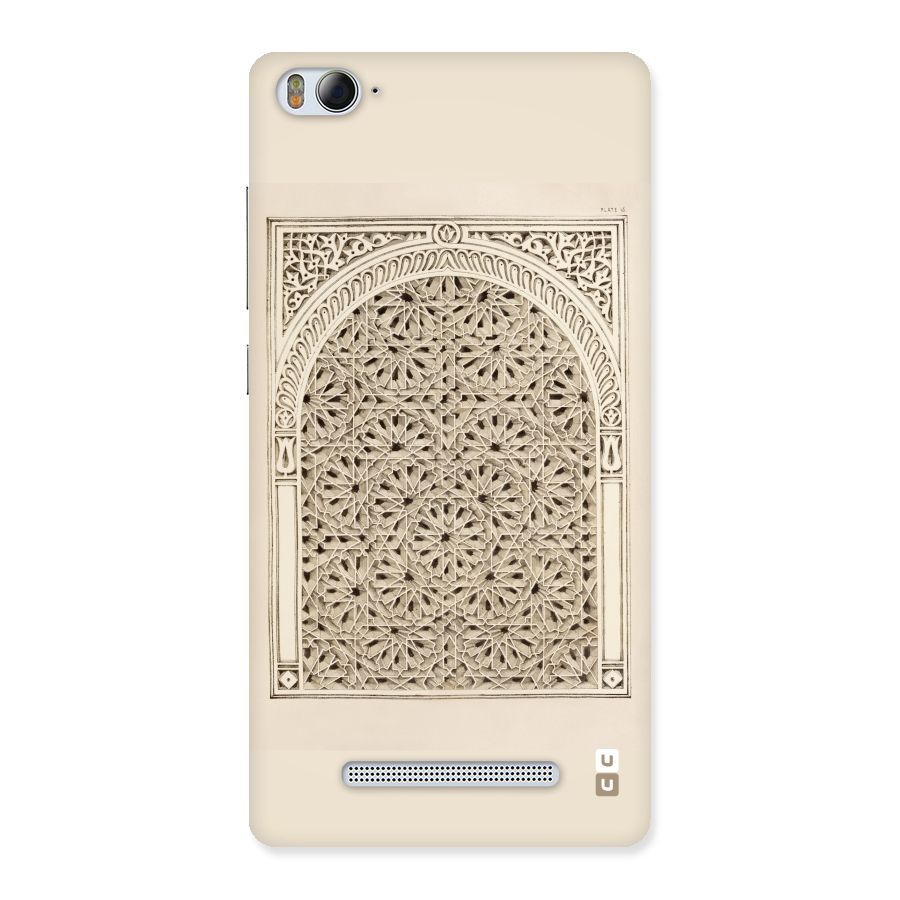 Window Ornaments Back Case for Xiaomi Mi4i