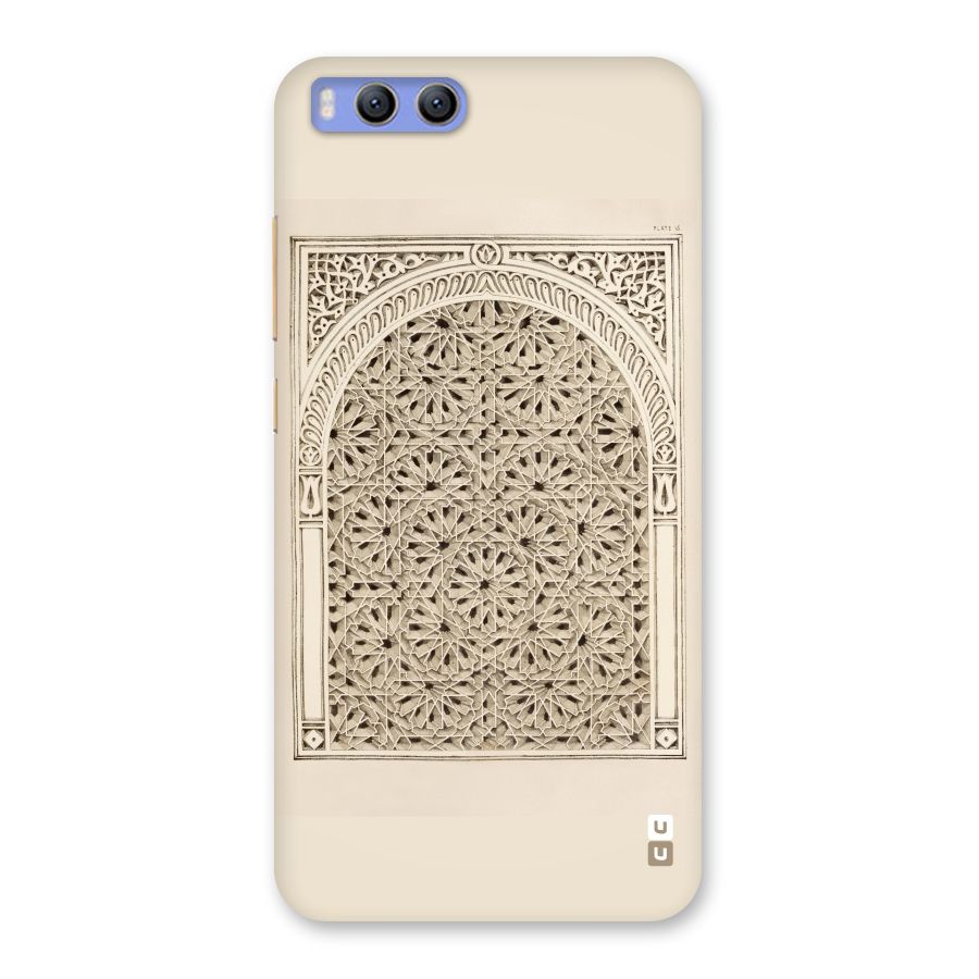 Window Ornaments Back Case for Xiaomi Mi 6