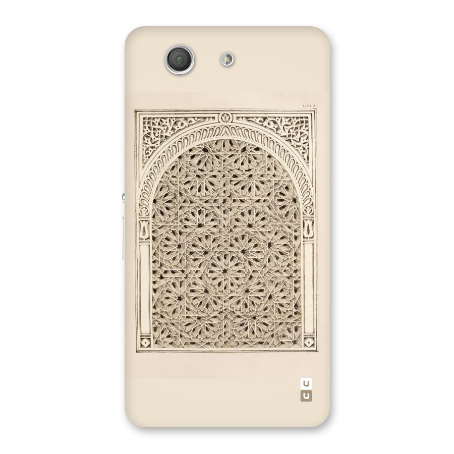 Window Ornaments Back Case for Xperia Z3 Compact