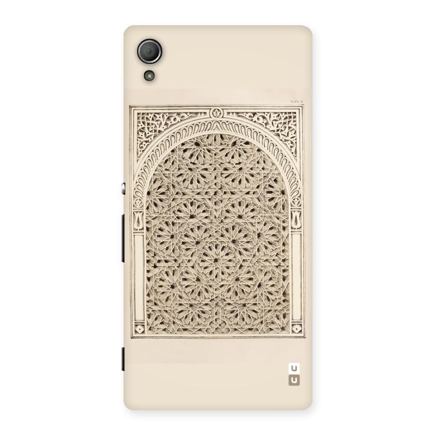 Window Ornaments Back Case for Xperia Z3 Plus