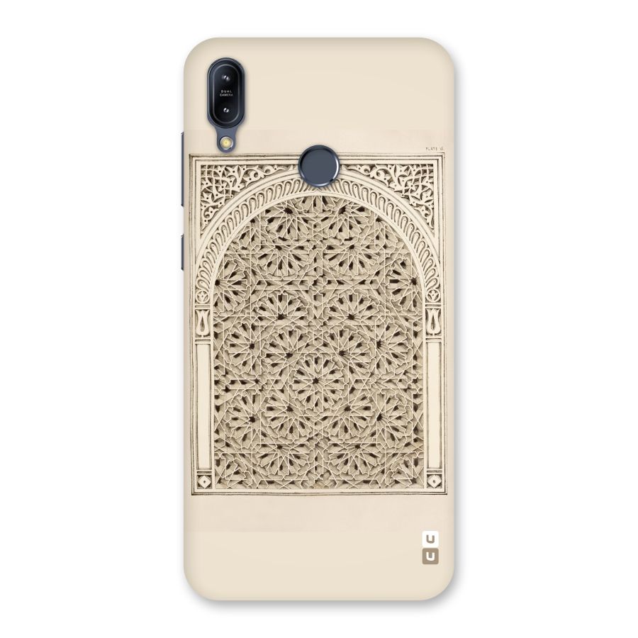 Window Ornaments Back Case for Zenfone Max M2