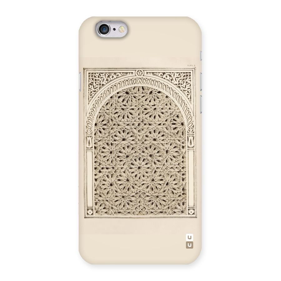 Window Ornaments Back Case for iPhone 6 6S