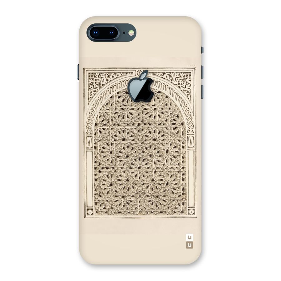Window Ornaments Back Case for iPhone 7 Plus Apple Cut