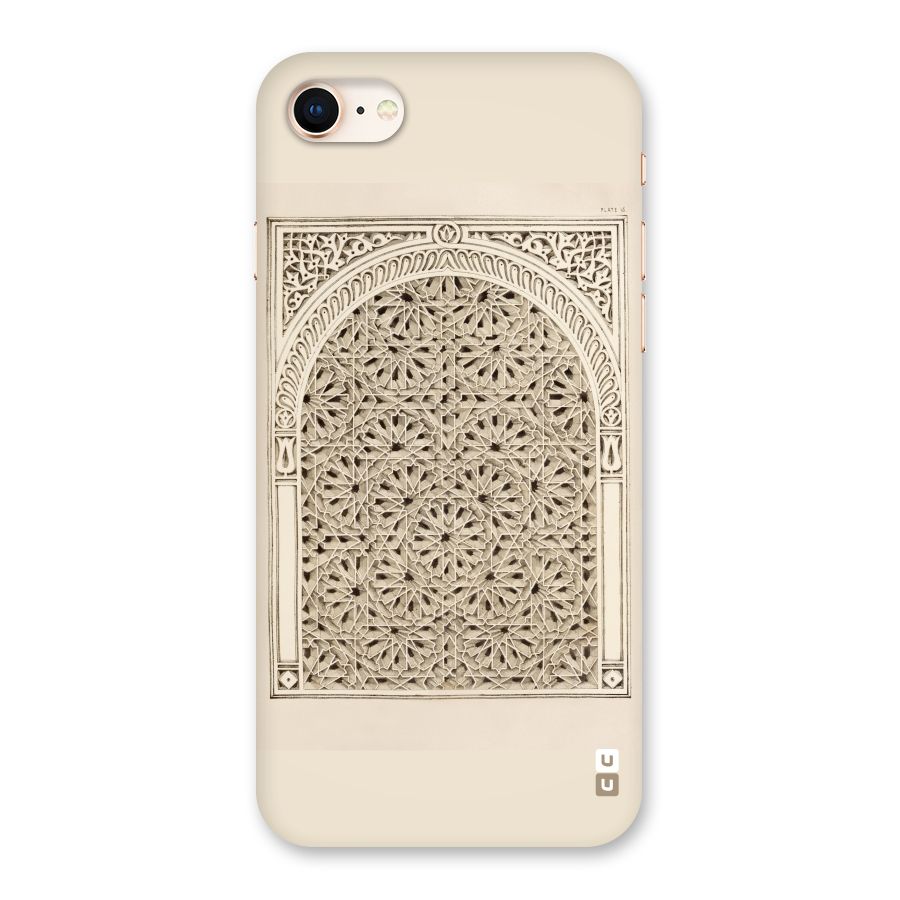 Window Ornaments Back Case for iPhone 8