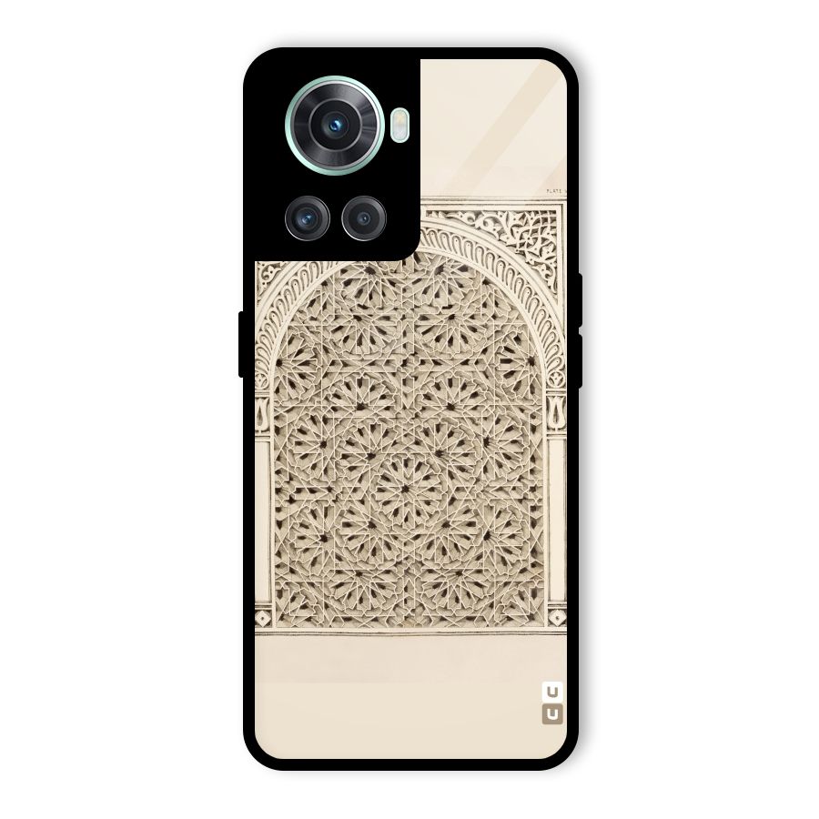 Window Ornaments Glass Back Case for OnePlus 10R