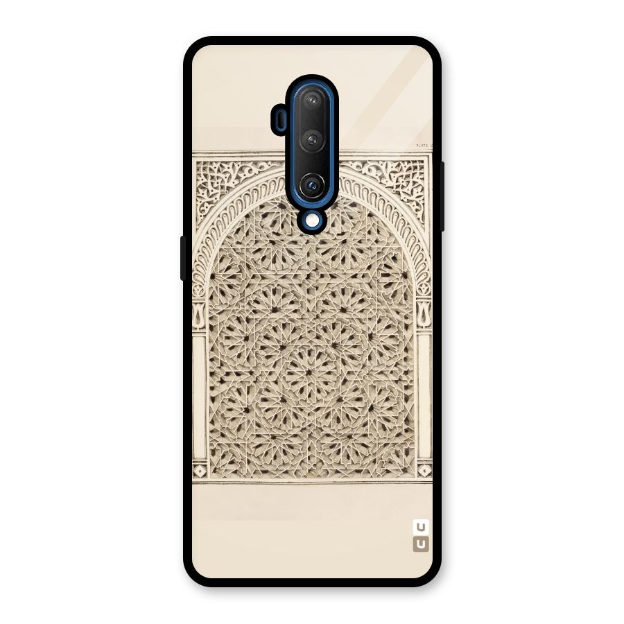 Window Ornaments Glass Back Case for OnePlus 7T Pro