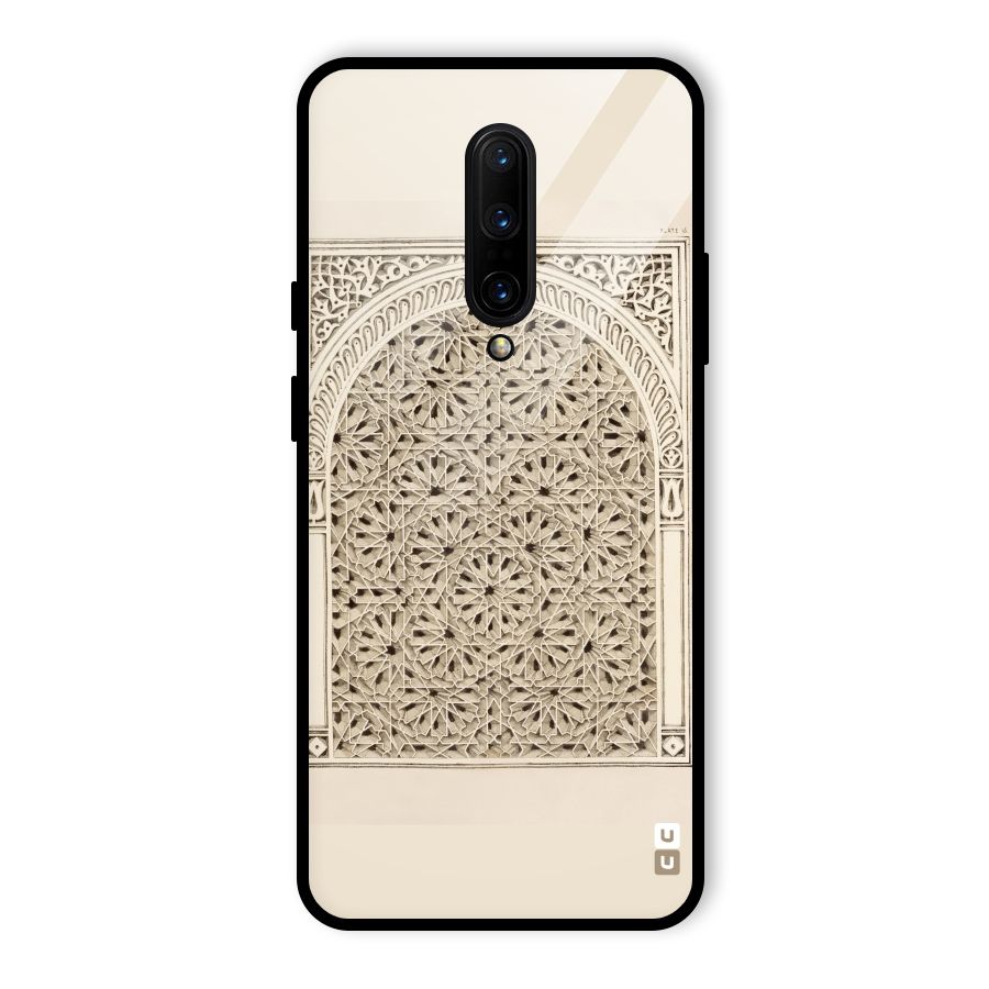 Window Ornaments Glass Back Case for OnePlus 7 Pro