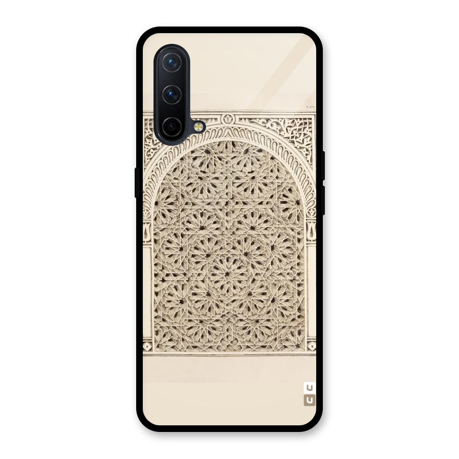 Window Ornaments Glass Back Case for OnePlus Nord CE 5G