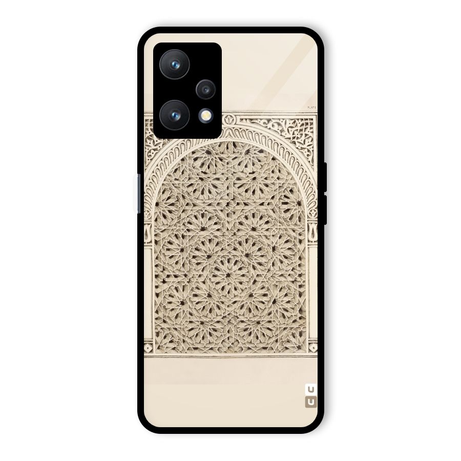 Window Ornaments Glass Back Case for Realme 9 Pro 5G